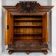 18th-century oak Baroque wardrobe - Königsberg