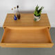 Chest of drawers in light oak by WK Möbel, 1970s