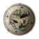 Plate of Nevers in earthenware late eighteenth century decoration of cornucopia