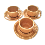 Lot of 3 stackable coffee cups