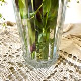 Vase en verre vintage