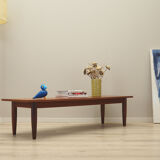 Panneau bas en teck, design danois, années 1970, production: Danemark