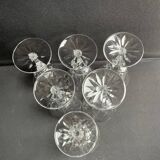 6 Wine glasses size n° 4 - Saint Louis Camargue service