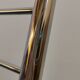 Lot de 3 chaises chrome et cobalt