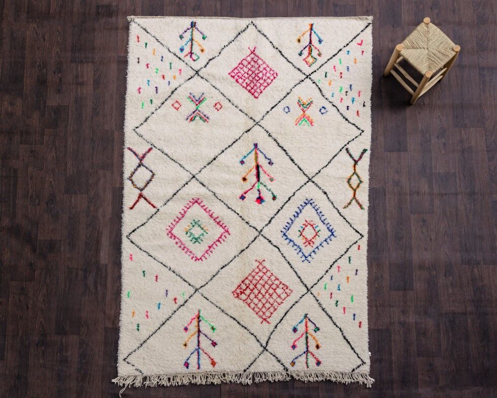 Moroccan carpet style azilal 167x260 cm