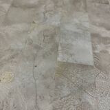 Vivai del Sud rattan & travertine dining table Italy 1960’s