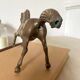 Brass horse