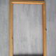 Old frame in worked wood
