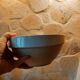 Digoin bowl in beige sandstone