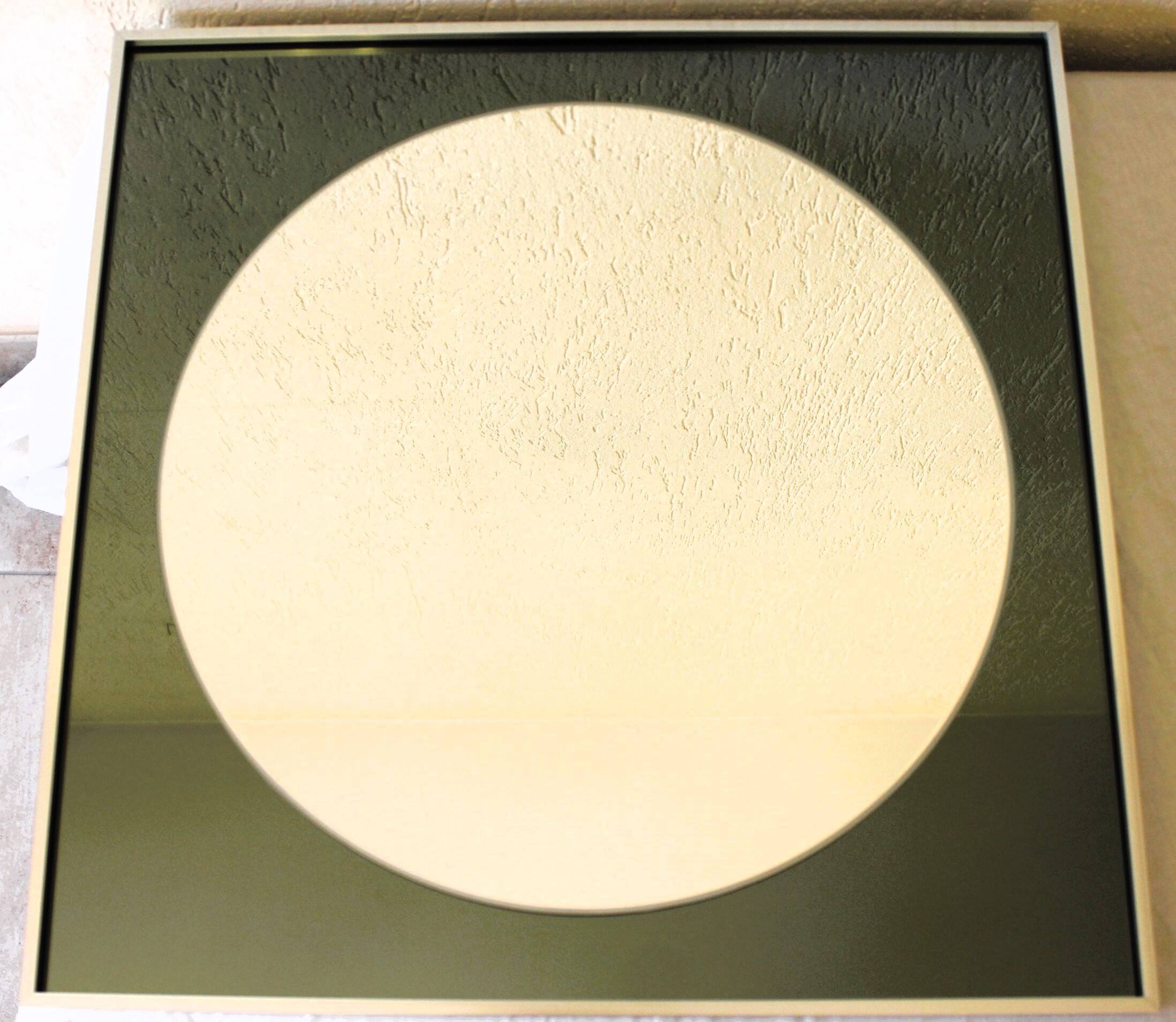 Knitter Duro Two-Tone Glass Mirror 70s