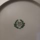 Lot 5 plates Château de Brazais porcelain of Limoges vintage