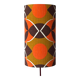Oblivion lampshade H38 D20 - vintage 70's fabric
