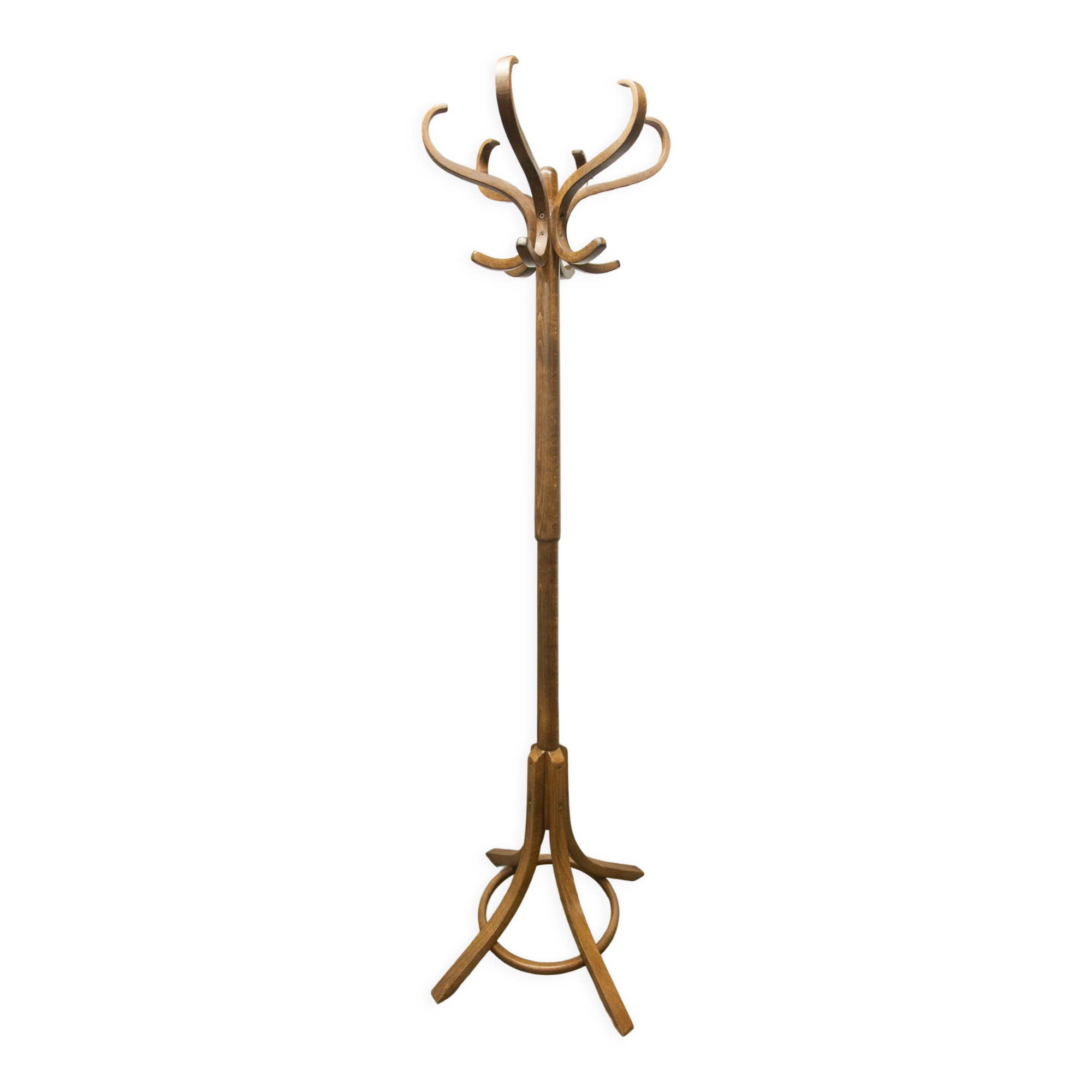 Baumann Parrot coat rack not stamped but belonging to a former factory worker