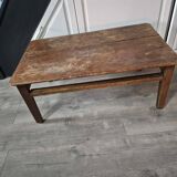 vintage wooden coffee table