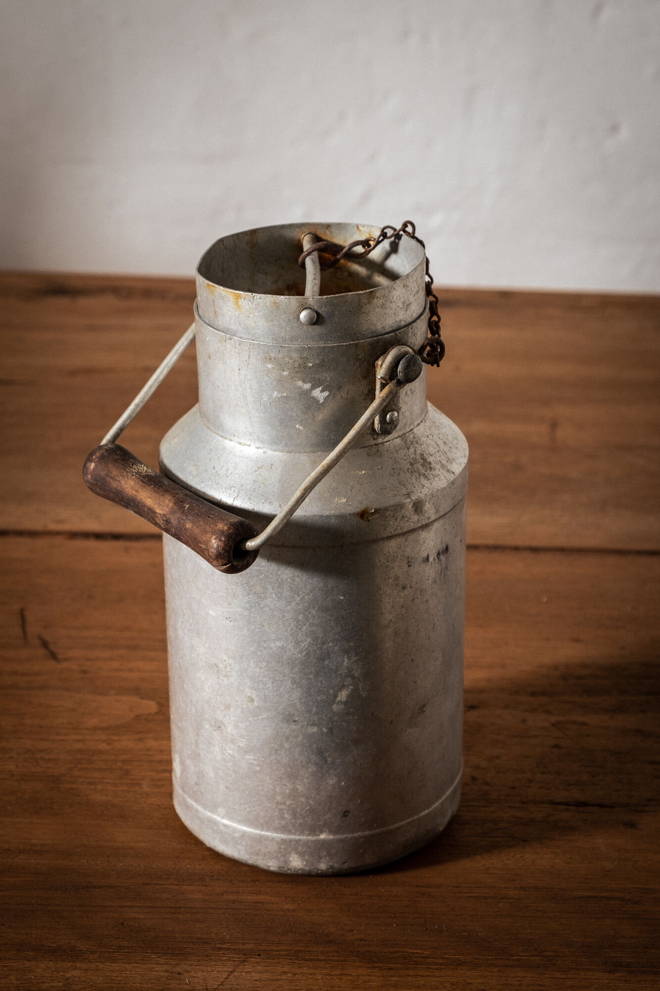 Dairy, Old Aluminum Milk Pot