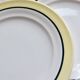 6 vintage dessert plates ceramic Céranord Saint-Amand model Nice