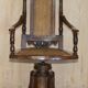 Antique Victorian swivel office armchair