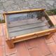 Solid pine coffee table dlg regain 70s vintage
