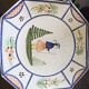 Old dessert service HB Quimper from the 20s
