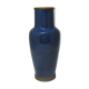 Large powdery blue porcelain vase