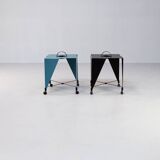 80s model ‘harlequin’ coffee table for Errebi set/2