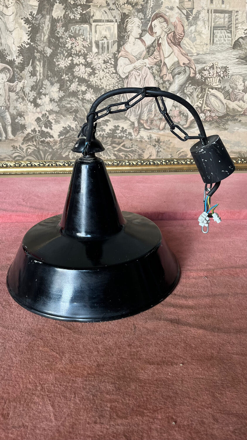 Vintage industrial pendant light