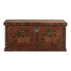 Small antique chest with floral motifs (c.1920)