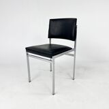 Set of 4 vintage dining chairs, Belgium, 1980