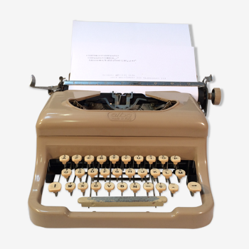 Alba typewriter, Made in Italy 1954