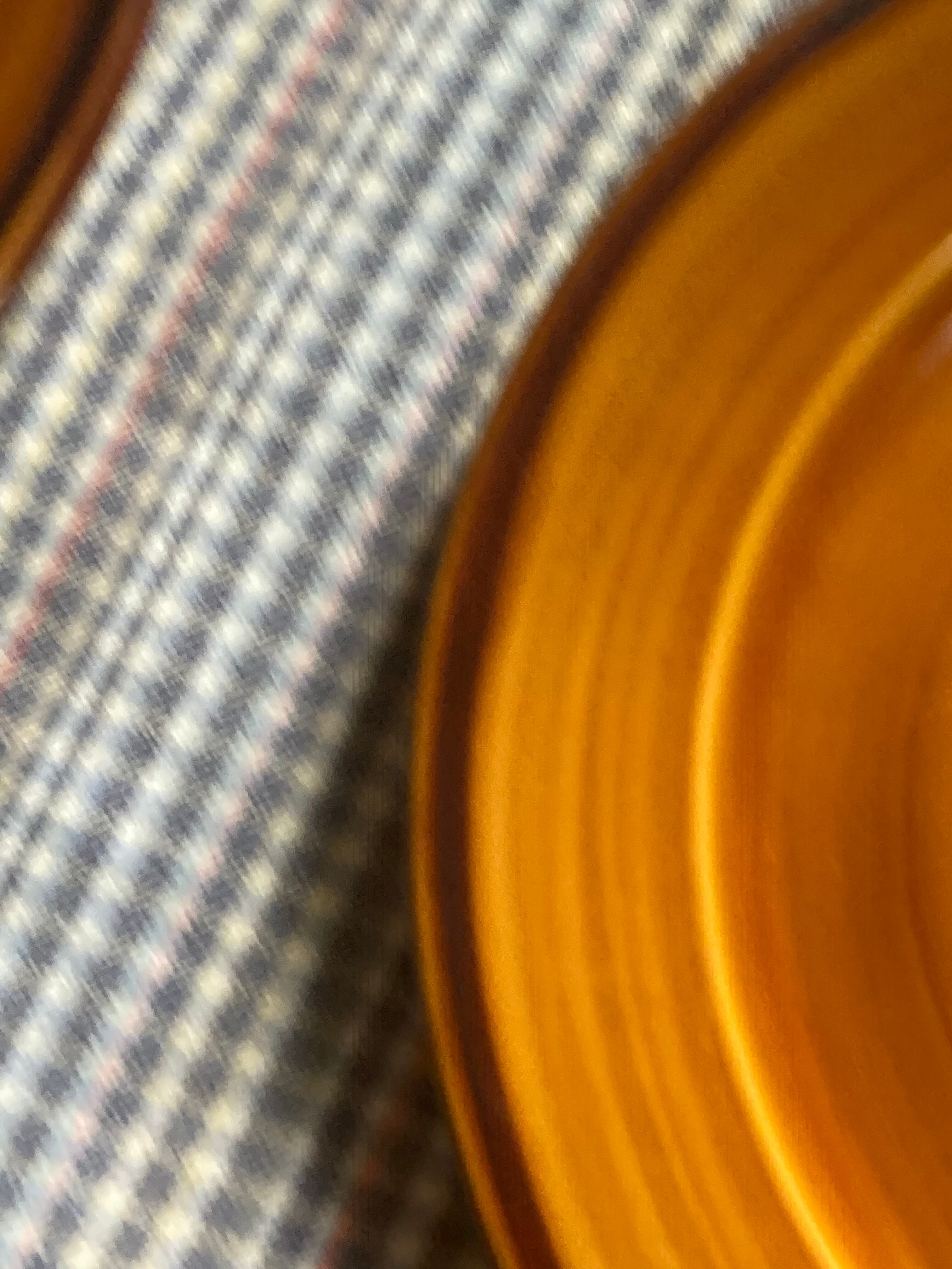 7 flat plates in earthenware Saint Clément vintage brown