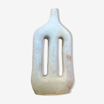 Terracotta candle holder