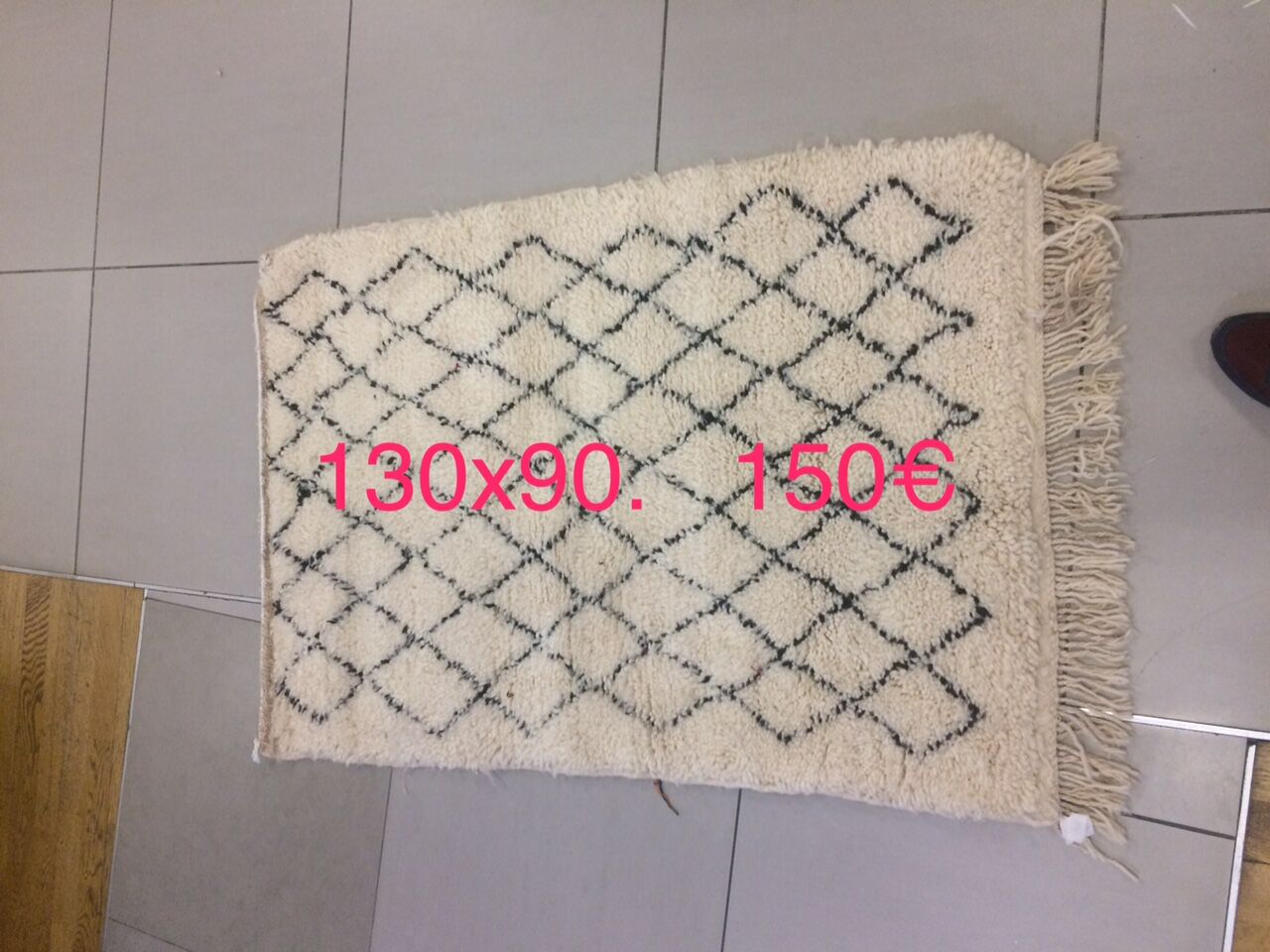 Tapis berbère 130x90cm
