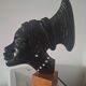Portrait of an African woman tribal art