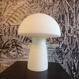 Frosted opaline mushroom lamp
