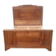 Art deco bed 140 cm