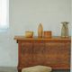 Rectangular oak stool, reupholstered in lambswool, Danish cabinetmaker, 1960.