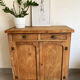 Vintage Parisian buffet in solid oak from the 60s