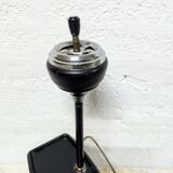 Standing ashtray with magazine rack