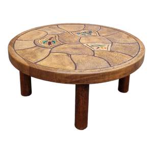 table basse ronde 1960
