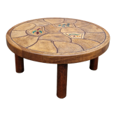 Table basse ronde 1960 circa