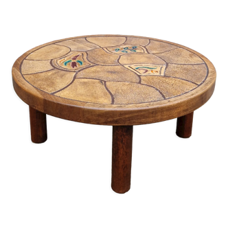 Round coffee table 1960 circa