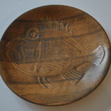 4 fish pattern plates