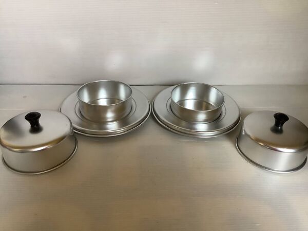 Paire de beurriers cloche anciens Belgium