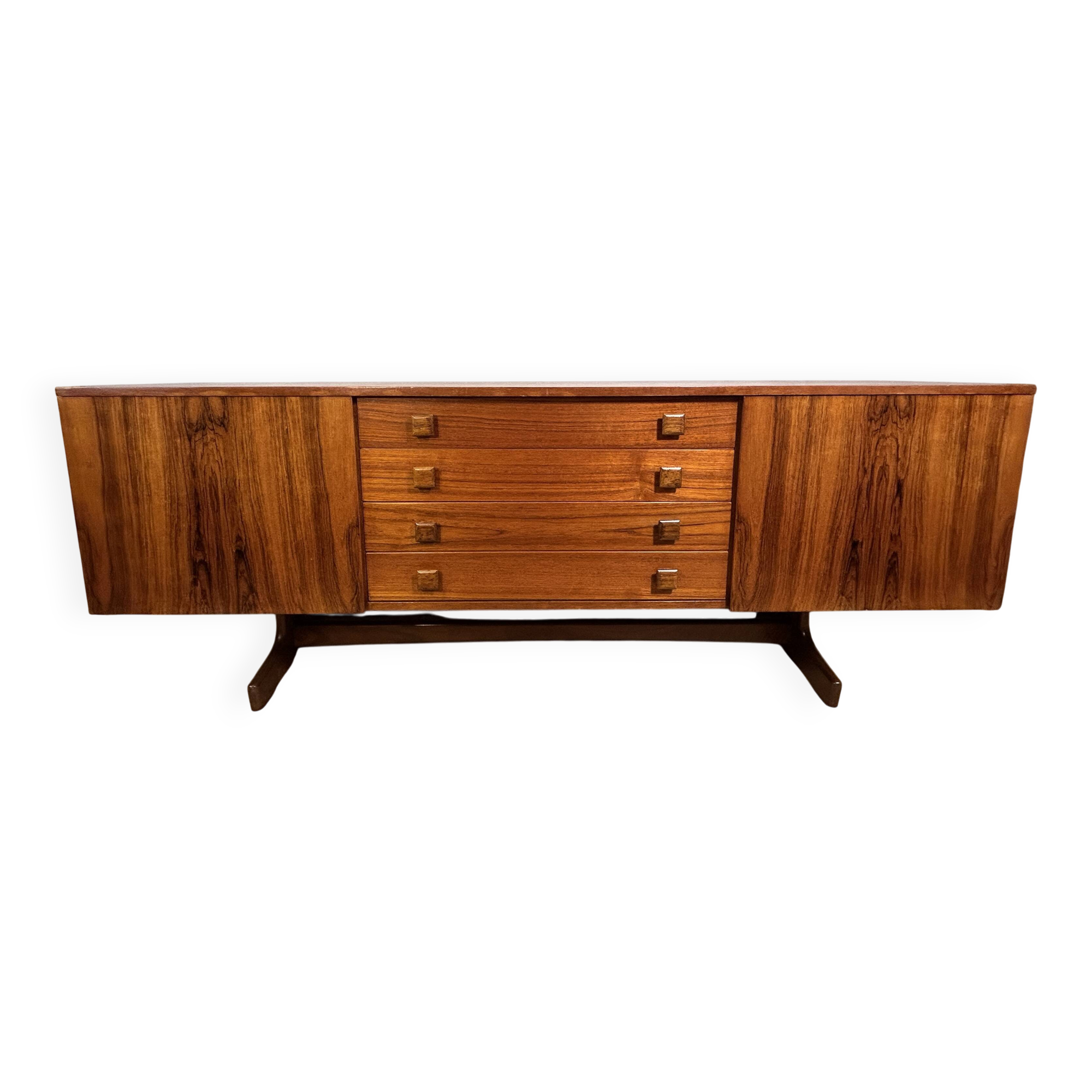 Enfilade en teck et palissandre par Vanson, 1960