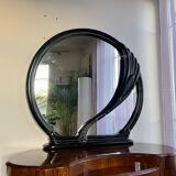Art Deco round mirror
