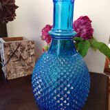 Blue decanter