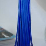 Vase soliflore en verre torsadé