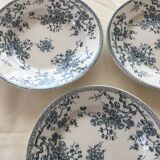 18 Gien earthenware plates
