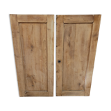 Pair of old cherry doors