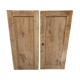 Paire de portes ancienne en merisier